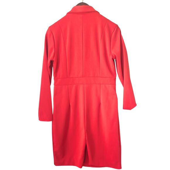 Hangegefashion Collared Mini Dress - Size XL - Picture 2 of 3